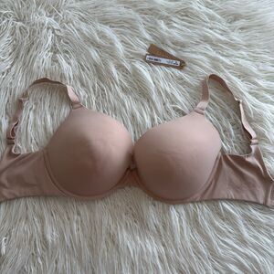 Skims Fits Everybody Push Up Demi Bra Mica Size 34H